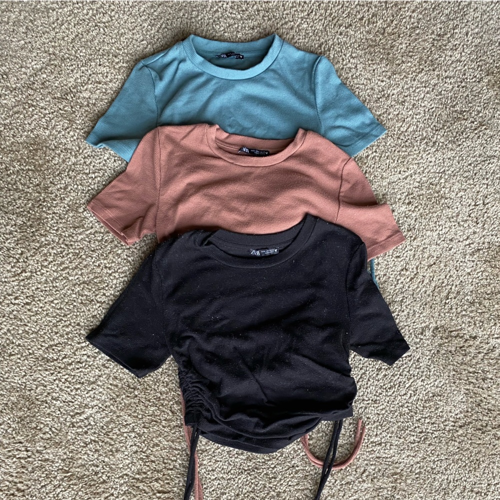 Scrunch tie top